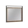 Emerald Home Hendrick Mirror W/ Metal Frame