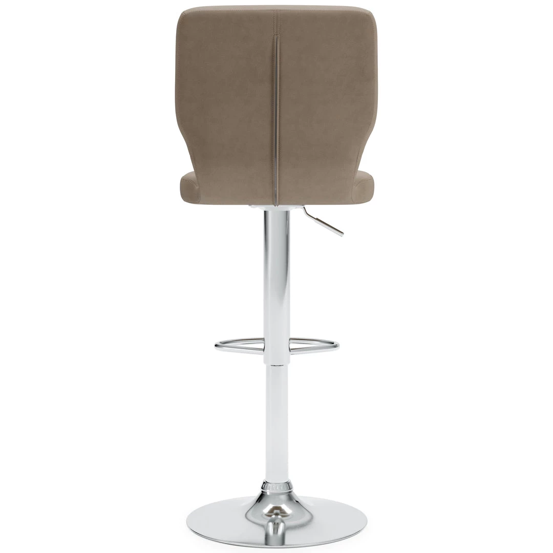 Ashley Furniture Stools Pollzen - Taupe - Tall Uph Swivel Barstool(2/cn) 8 Ashley Furniture Stools Pollzen - Taupe - Tall Uph Swivel Barstool(2/cn)