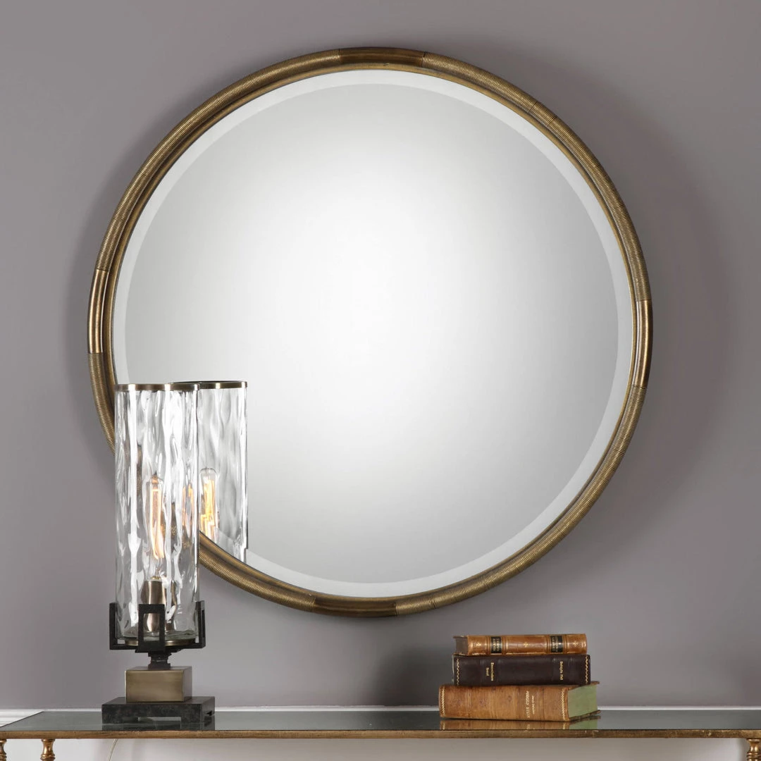 Uttermost Finnick Iron Coil Round Mirror 5 Uttermost Finnick Iron Coil Round Mirror