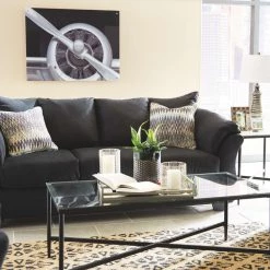 Ashley Furniture Darcy - Sofa Flared Frame - Stationary Sofas