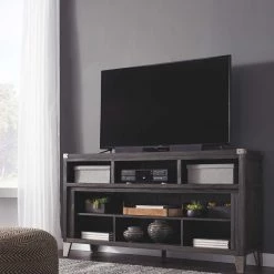 Ashley Furniture TV Stands Todoe - Gray - Lg Tv Stand W/fireplace Option 10 Ashley Furniture TV Stands Todoe - Gray - Lg Tv Stand W/fireplace Option