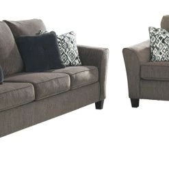 Ashley Furniture Nemoli - Slate - Queen Sofa Sleeper Sofas