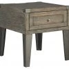 Ashley Furniture Tables Chazney - Rustic Brown - Rectangular End Table
