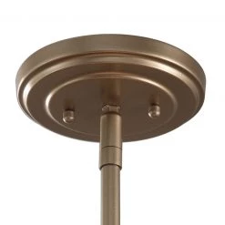 Accessories Uttermost Tillie 3 Light Textured Gold Pendant