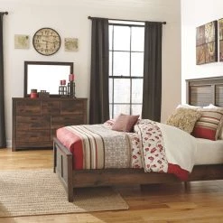 Ashley Furniture Quinden - Dark Ultimate Best In Class Dresser, Mirror