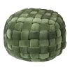 Moe's Home Collection Jazzy Pouf Chartreuse