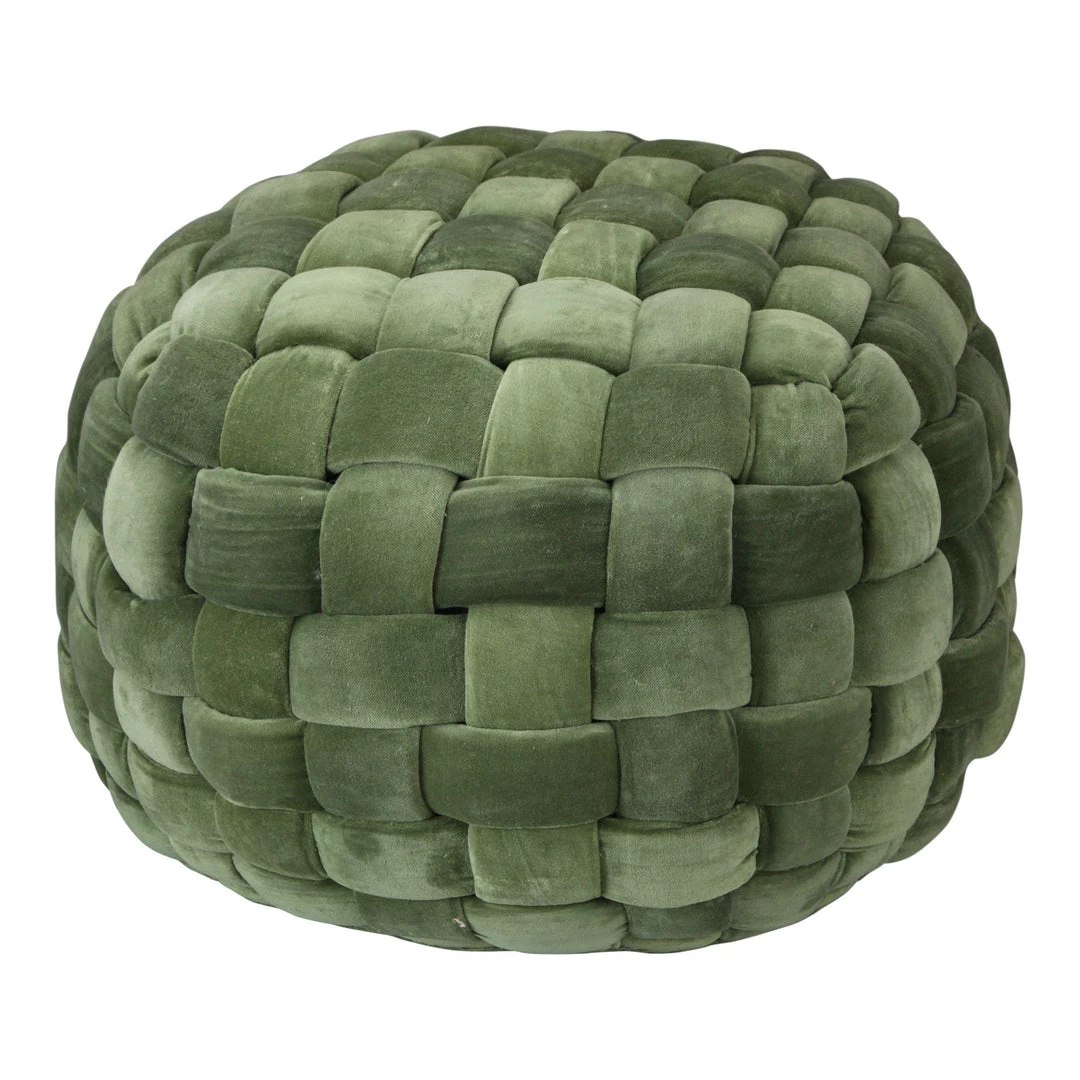 Moe's Home Collection Jazzy Pouf Chartreuse 3 Moe's Home Collection Jazzy Pouf Chartreuse