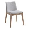 Moe's Home Collection Chairs Deco Oak Dining Chair Light Grey-m2