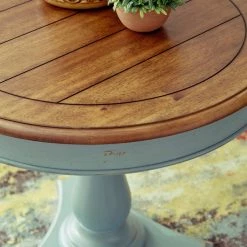 Ashley Furniture Mirimyn - Teal/brown - Accent Table Tables