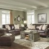 Signature Design By Ashley® Living Room Sets Roleson - Walnut - 4 Pc. - Sofa, Loveseat, Chair And A Half, Ottoman