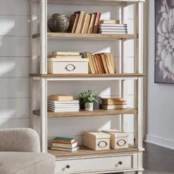 Ashley Furniture Realyn - Brown/white - Bookcase