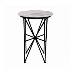 Moe's Home Collection Quadrant Marble Accent Table