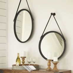 Ashley Furniture Dusan - Black - Accent Mirror