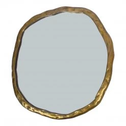 Moe's Home Collection Foundry Mirror Large Gold 8 Moe's Home Collection Foundry Mirror Large Gold