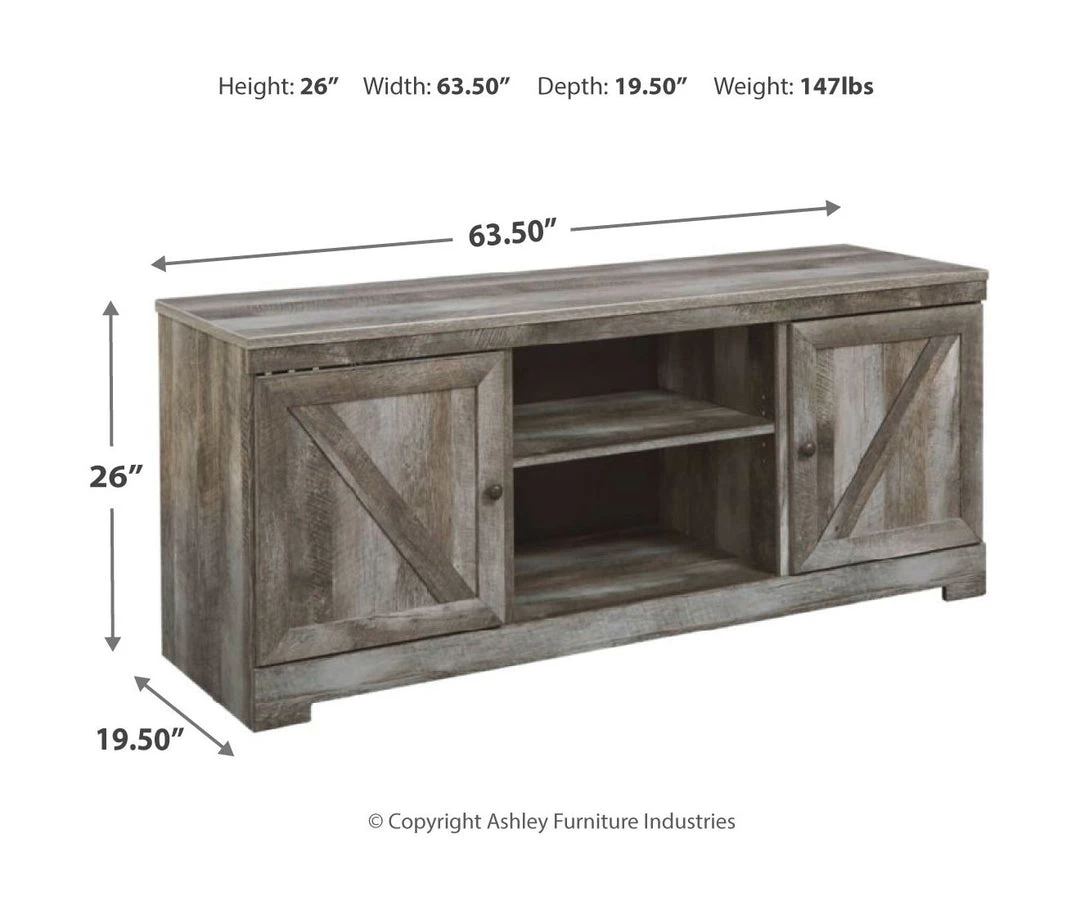 Signature Design By Ashley® Wynnlow - Entertainment Center - 60" TV Stand Entertainment Centers 4 Signature Design By Ashley® Wynnlow - Entertainment Center - 60" TV Stand Entertainment Centers