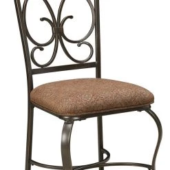 Ashley Furniture Glambrey - Dark Brown - Dining Uph Side Chair (4/cn) Chairs