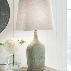 Ashley Furniture Accessories Maribeth - Sage - Paper Table Lamp (2/cn) 11 Ashley Furniture Accessories Maribeth - Sage - Paper Table Lamp (2/cn)
