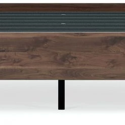 Signature Design By Ashley® Beds Calverson - Mocha - Queen Platform Bed