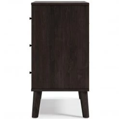 Ashley Furniture Chests Piperton - Brown / Black - Three Drawer Chest