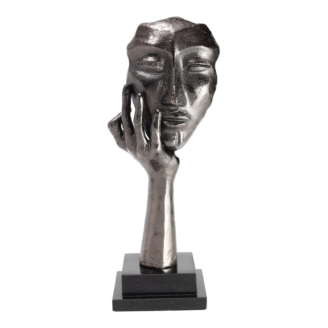Moe's Home Collection Table Decor Ponder Sculpture Black 3 Moe's Home Collection Table Decor Ponder Sculpture Black