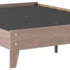 Ashley Furniture Flannia - Gray - Platform Bed Beds