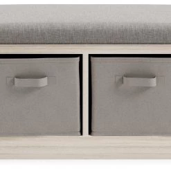 Ashley Furniture Blariden - Gray/natural - Storage Bench 19 Ashley Furniture Blariden - Gray/natural - Storage Bench