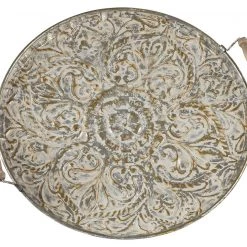 Ashley Furniture Didina - Cream/gold Finish - Tray Table Decor