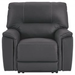 Ashley Furniture Henefer - Midnight - Pwr Recliner/adj Headrest Reclining Furniture