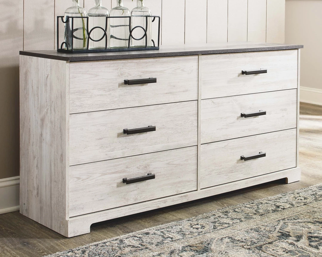 Ashley Furniture Shawburn - Attractive/Charcoal Gray - Six Drawer Dresser Dressers 11 Ashley Furniture Shawburn - Attractive/Charcoal Gray - Six Drawer Dresser Dressers