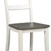 Ashley Furniture Nelling - White / Brown / Beige - Dining Room Side Chair (2/cn)