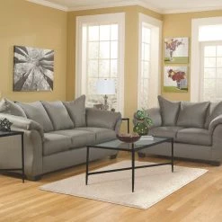 Ashley Furniture Darcy - Loveseat Contemporary - Stationary Loveseats 98 Ashley Furniture Darcy - Loveseat Contemporary - Stationary Loveseats