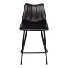 Moe's Home Collection Alibi Counter Stool Matte Black-m2 Stools 2 Moe's Home Collection Alibi Counter Stool Matte Black-m2 Stools