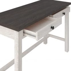 Signature Design By Ashley® Home Office Sets Dorrinson - Two-tone - Desk, File Cabinet, Swivel Desk Chair