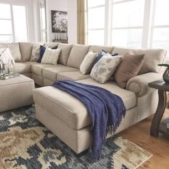 Ashley Furniture Baceno - Hemp - Oversized Accent Ottoman