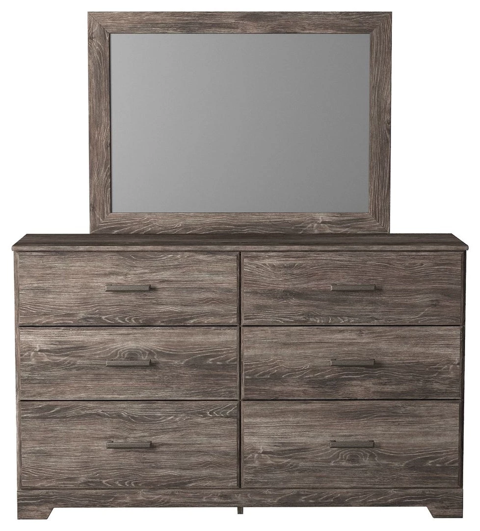 Signature Design By Ashley® Bedroom Sets Ralinksi - Gray - Dresser, Mirror, Panel Bed 4 Signature Design By Ashley® Bedroom Sets Ralinksi - Gray - Dresser, Mirror, Panel Bed