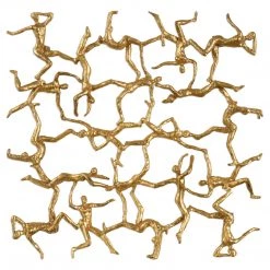 Uttermost Golden Gymnasts Wall Art Accessories