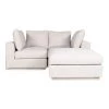 Moe's Home Collection Sectionals Justin Nook Modular Sectional Taupe 1 Moe's Home Collection Sectionals Justin Nook Modular Sectional Taupe