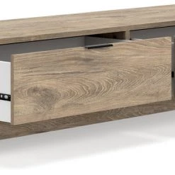 Ashley Furniture Oliah - Natural - Storage Bench