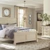 Signature Design By Ashley® Bedroom Sets Bolanburg - Two-tone - Dresser, Mirror, Panel Bed