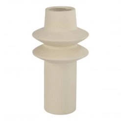 Moe's Home Collection Illustrator Planter 12in Cream