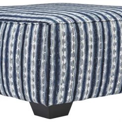 Ashley Furniture Kiessel - Indigo - Oversized Accent Ottoman