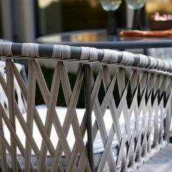 Signature Design By Ashley® Outdoor Sets Palm Bliss - Gray - 5 Pc. - Dining Room Set