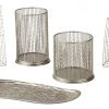 Ashley Furniture Dympna - Silver Finish - Accessory Set (5/cn) Table Decor 1 Ashley Furniture Dympna - Silver Finish - Accessory Set (5/cn) Table Decor