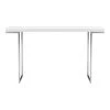 Moe's Home Collection Repetir Console Table White Lacquer Tables