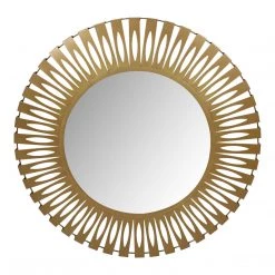 Moe's Home Collection Radiate Mirror Gold