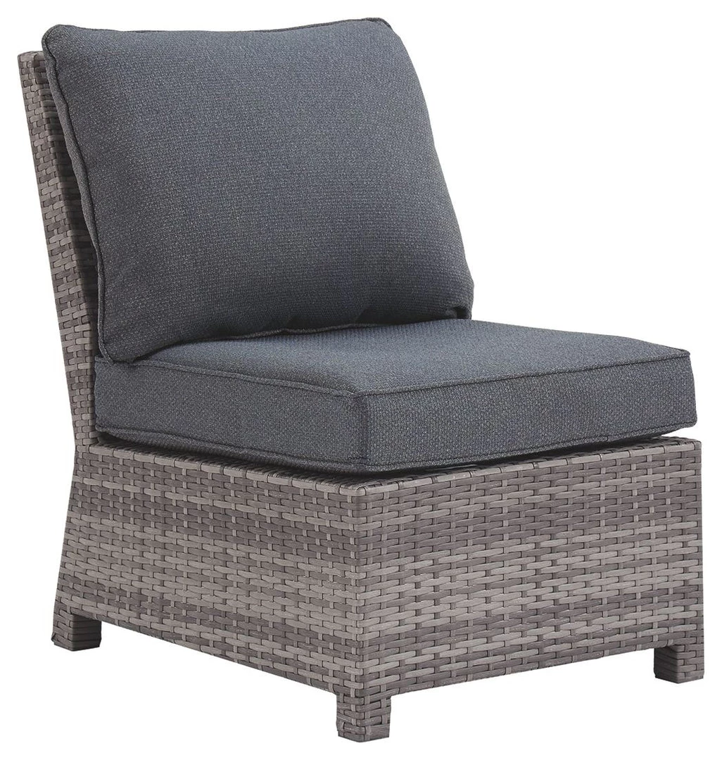 Ashley Furniture Chairs Salem - Gray - Armless Chair W/cushion (1/cn) 3 Ashley Furniture Chairs Salem - Gray - Armless Chair W/cushion (1/cn)