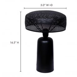 Moe's Home Collection Accessories Harlin Lamp Black
