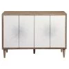Uttermost Dani 4 Door White Cabinet Cabinets