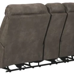 Ashley Furniture Reclining Furniture Trementon - Graphite - Dbl Rec Pwr Loveseat W/console 19 Ashley Furniture Reclining Furniture Trementon - Graphite - Dbl Rec Pwr Loveseat W/console