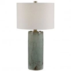 Accessories Uttermost Callais Crackled Aqua Table Lamp
